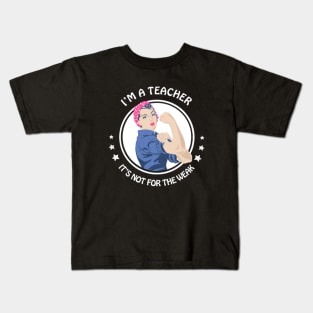 I'm A Teacher Kids T-Shirt